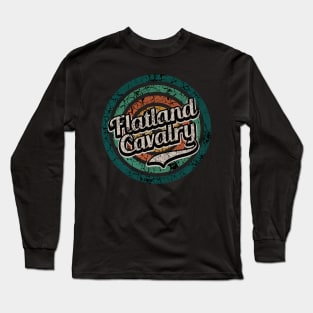 Flatland Cavalry // Retro Circle Crack Vintage Long Sleeve T-Shirt